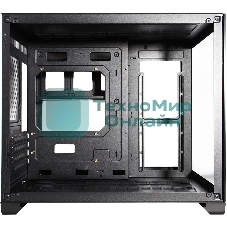 Компьютерный корпус 1STPLAYER MEGAVIEW MV6-T Black/mATX/MV6-TP-BK