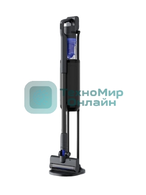 Пылесос вертикальный Roidmi Cordless vacuum cleaner with selfcleaning station X200 Jet серый, питание от аккумулятора, 145 Вт, уборка сухая, пылесборник 0.65 л