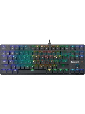 Клавиатура беспроводная Redragon Anubis K539-RGB, USB, Bluetooth/Радиоканал, черный