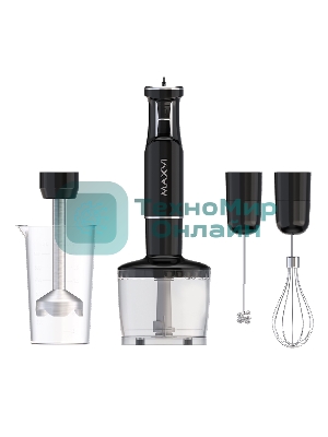 Блендер ручной Maxvi HB1541S черный