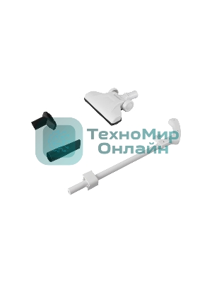 Пылесос вертикальный Endever SkyClean VC-278 белый/голубой, питание от сети, 130 Вт, уборка сухая, пылесборник 1.2 л