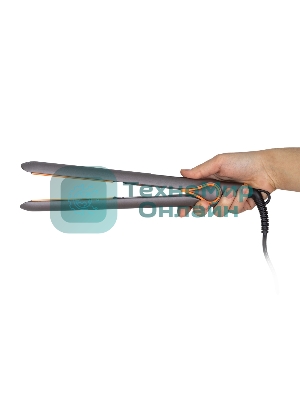 Выпрямитель для волос Pioneer HS-10142 коричневый/оранжевый, 25 мм, 200 °C, 4 режима