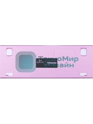 Клавиатура Redragon Fizz проводная, USB Type-A, розовый
