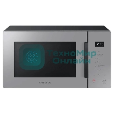 Микроволновая печь Samsung MS23T5018AG/BW серый, 23 л, 800 Вт, переключатели - сенсор