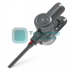 Пылесос вертикальный BQ VCA0202H серый, питание от аккумулятора, 50 Вт, уборка сухая, пылесборник 0.6 л, работа от АКБ max 30 мин.