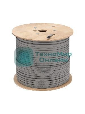 Кабель греющий Rexant (нагревательный) саморегулирующийся SRL16-2, неэкранированный, 16Вт/м, 0,9мм2/105м, 300м