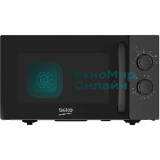 Микроволновая печь Beko SOLO MOF23300B черный, 23 л, 900 Вт, переключатели - поворотный механизм