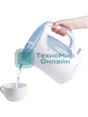 Чайник электрический Sencor SWK 2510WH пластик, 2,5 л, 2200 Вт, белый