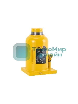 Домкрат бутылочный гидравлический Deli DQ71050 макс.грузоподъемность 50 т