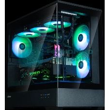 Компьютерный корпус ZALMAN P30 V2, MATX, черный, WINDOW, 2x3.5