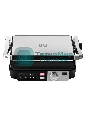 Гриль электрический BQ GR3009 черный/стальной