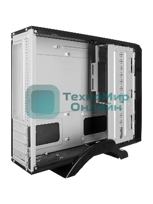 Компьютерный корпус Desktop ExeGate MI-207U-450W-8 EX288783RUS(miniITX/mATX, БП M450 с вент. 8см, 1*USB+1*USB 3.0, аудио, черный)