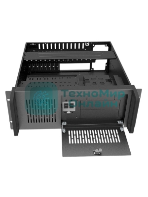 Корпус Foxline FL-4U-835, 4U Rackmount, чёрный, 1 x 120 мм