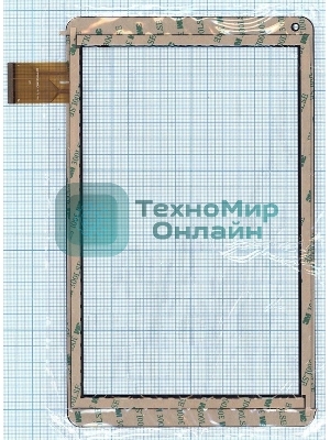 Сенсорное стекло (тачскрин) SQ-PGA116BO1-FPC-AO, черное