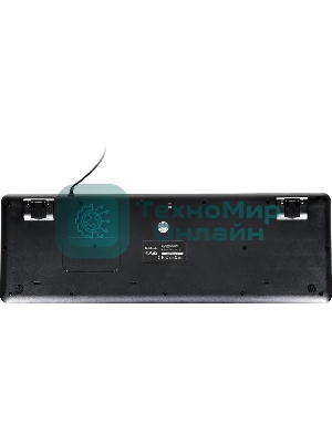 Клавиатура проводная Defender Raid GK-778DL, USB, черный