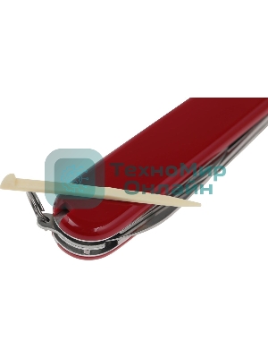 Нож перочинный Victorinox Recruit (0.2503) 84мм 10 функций красный карт.коробка