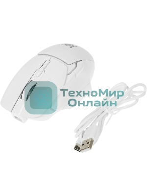 Мышь беспроводная Defender Stix GM-009 белый, 3200 dpi, радиоканал, USB, кнопки - 7