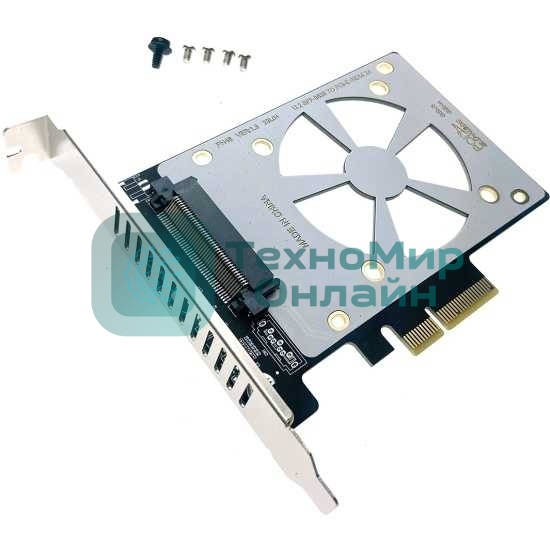 Контроллер Espada PCI-E, U2 SFF-8639 для NVMe SSD, (PCIEU2A ver2) (45540)