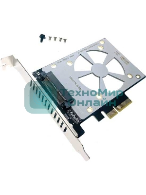 Контроллер Espada PCI-E, U2 SFF-8639 для NVMe SSD, (PCIEU2A ver2) (45540)