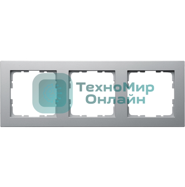 Рамка Jasmart 3-м G-Classic алюм.