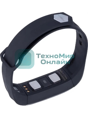 Фитнес-трекер Rekam Bizzaro F560 OLED корп.:черный рем.:черный (2202000017)