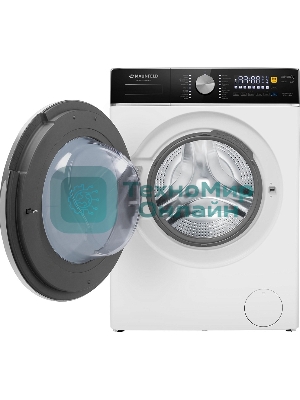 Стирально-сушильная машина Maunfeld MFWD14106WH03 белый, фронтальная загрузка 10, 1400 об/мин, класс В