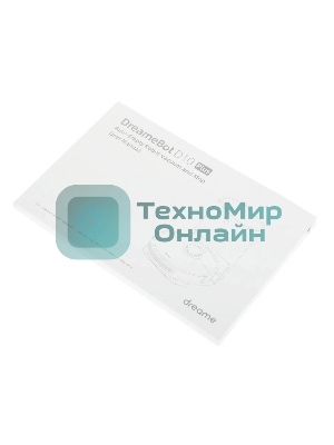 Робот-пылесос Dreame RLS3D Vacuum and Mop D10 Plus белый, 46 Вт, 5200 мА·ч Li-Ion, уборка сухая/влажная, пылесборник контейнер 0.4 л