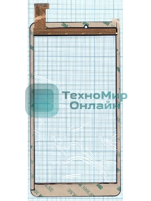 Сенсорное стекло (тачскрин) ZHG-0115B, черное