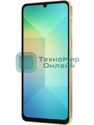 Смартфон Samsung Galaxy A06 SM-A065F 4/128Gb золотистый