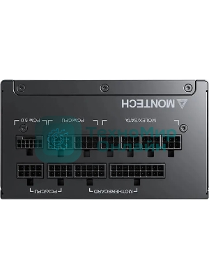 Блок питания Montech TITAN GOLD Gen.5 (TITAN GOLD 750 TIS0123), 750 Вт, 80 PLUS GOLD, 135 мм, модульный, черный