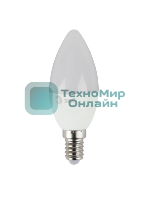 Лампа светодиодная ЭРА STD LED B35-9W-840-E14 9 Вт свеча нейтральный белый свeт