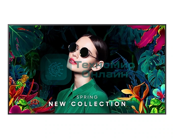 Панель Samsung QM75C черный, 75