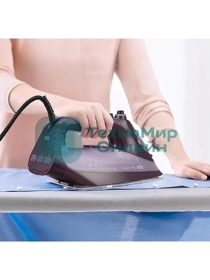 Утюг Braun SI7181VI сиреневый/фиолетовый, 3100 Вт, 50 г/мин, 230 г/мин, 300 мл