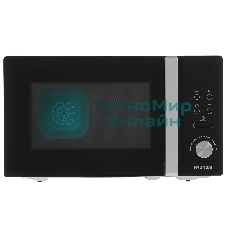 Микроволновая печь Hyundai HYM-D3001 черный, 20 л, 700 Вт, переключатели - сенсор, поворотный механизм