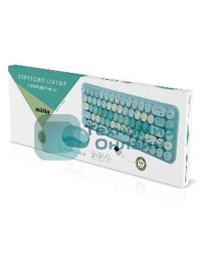 Комплект клавиатуры + мышь Smartbuy (SBC-676390AG-T) 676390 бирюзовый