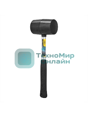 Резиновый молоток со стальной ручкой Deli DL5616 длина 305 мм