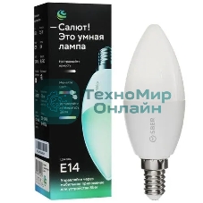 Умная лампа SBER C37 (E14), SBDV-00117