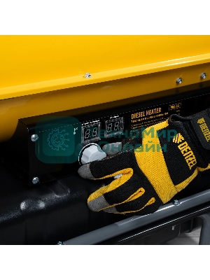 Дизельная тепловая пушка Denzel NHG-30i, 30 кВт, 750 м3/ч, непрямой нагрев, цифровой термостат