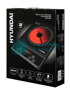 Плита электрическая Hyundai HYC-0121 черный пирокерамика (настольная)