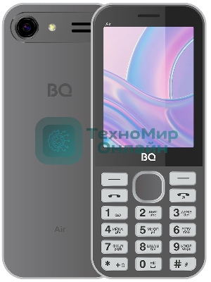Мобильный телефон BQ 2843 Air темно-серый