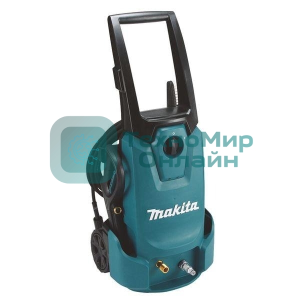 Мойка высокого давления Makita HW1200 1800Вт;100бар;420л/ч;шланг-10м;вес 11 кг