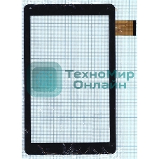 Сенсорное стекло (тачскрин) SQ-PGA116BO1-FPC-AO, черное