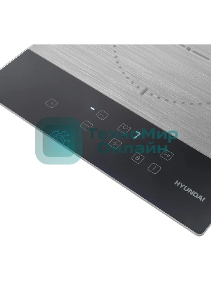 Индукционная варочная панель Hyundai HHI 3772 GR серебристый