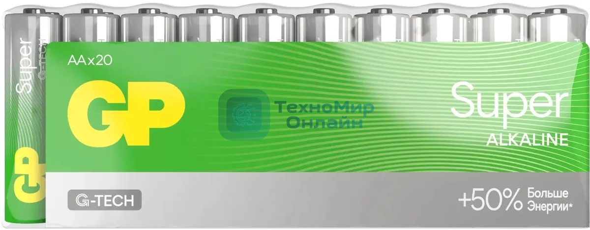 Батарейка GP 15AA21-2CRSWC20 240/960