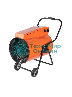 Тепловентилятор электрический Patriot PT-R 30, оранжевый/черный, 30 кВт, 270 м2, 380В, терморегулятор