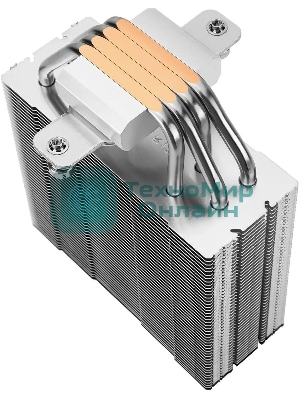 Кулер для процессора Thermalright Assassin Spirit 120 V2 серебристый/черный/серый (4-pin PWM, 154мм, Al/Cu, 4x6мм, 1x120мм, 66.17CFM, 25.6dBA, 1500RPM, S: 1851/1700/1200/115X, AM5/AM4)