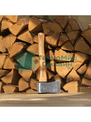 Топор кованый Denzel 1130 г, американский тип, буковая рукоятка, 430 мм, EFP