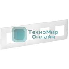 Рамка 4-м SKANDY SK-F04W арктич. бел. IEK SK-M42-K01