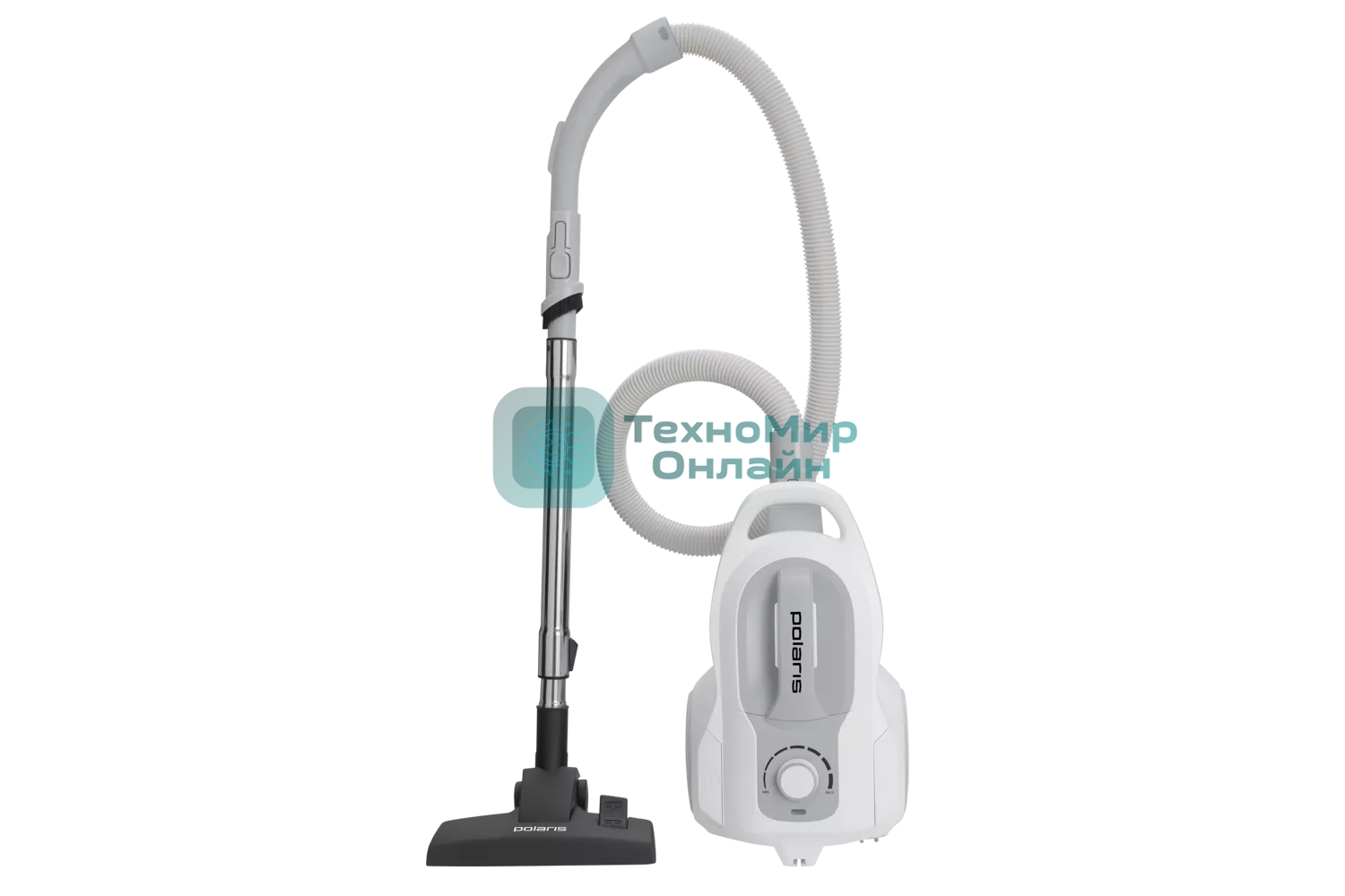 Пылесос Polaris PVC 2211 белый/серый, 500/2000 Вт, уборка сухая, пылесборник контейнер 1.5 л