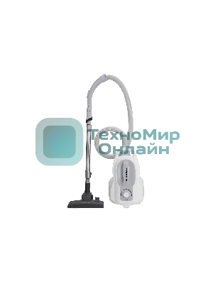 Пылесос Polaris PVC 2211 белый/серый, 500/2000 Вт, уборка сухая, пылесборник контейнер 1.5 л